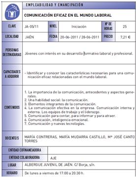 Curso Comunicación eficaz en el mundo laboral