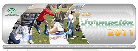 Abierto plazo de inscripción en acciones formativas del Instituto Andaluz del Deporte